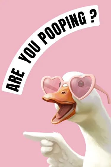 Quirky Quacker: Are You Pooping? A Playful Ode to Life's Silly Moments