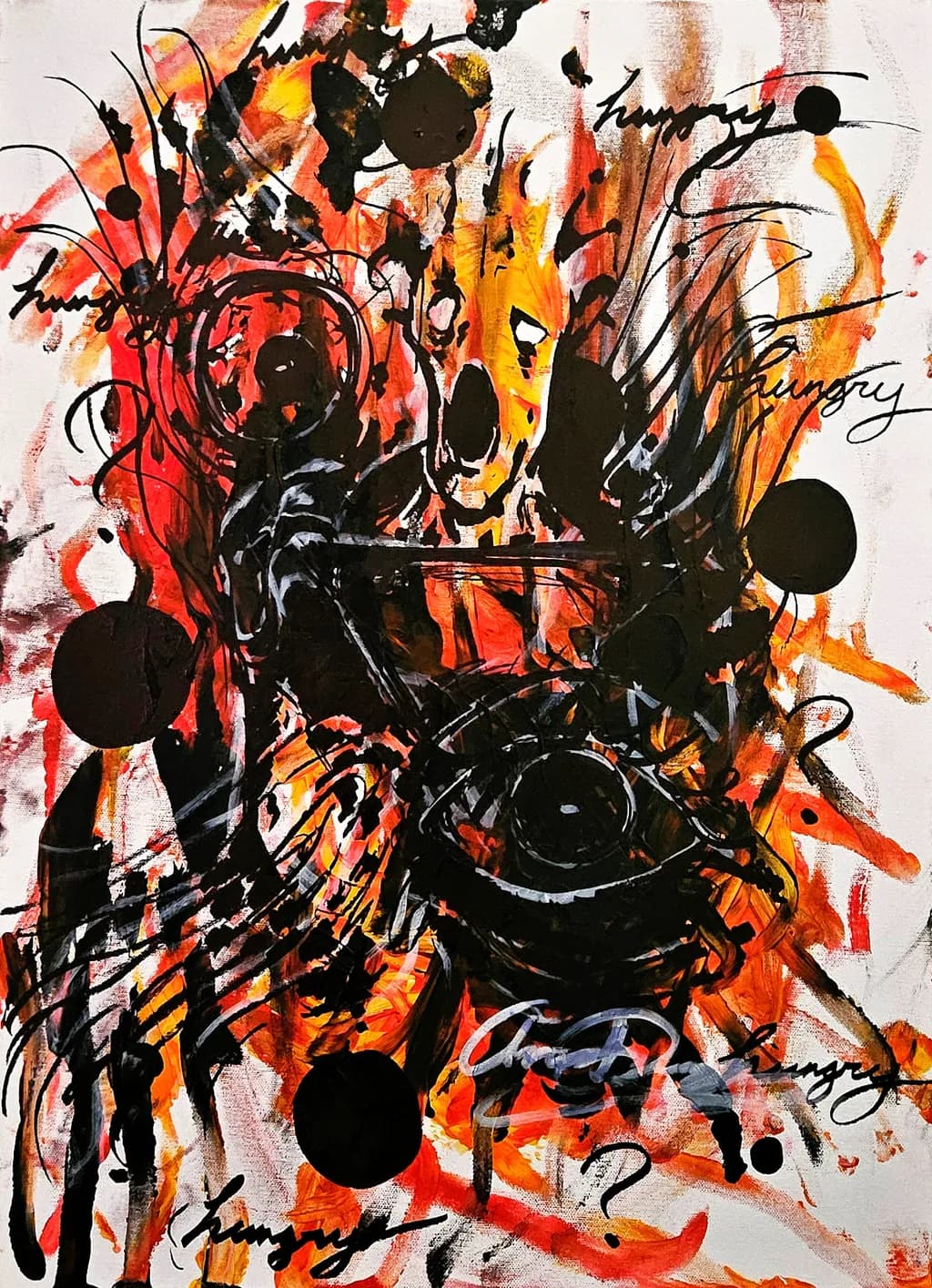 Fiery Whispers: The Hunger Within