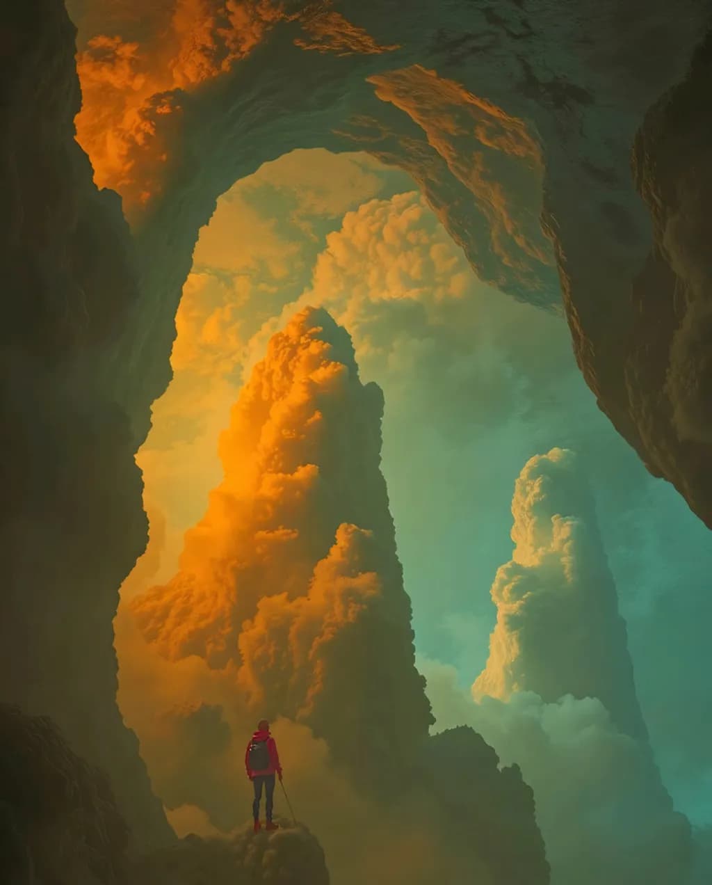 Climbing the Maxfield Parrish world
