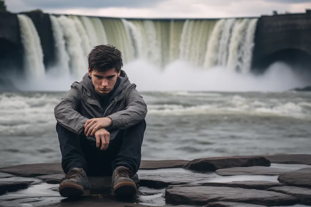 Contemplation at Niagara
