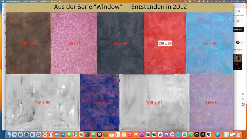 Whispers of Color: A Journey Through the "Window" Series (2012)