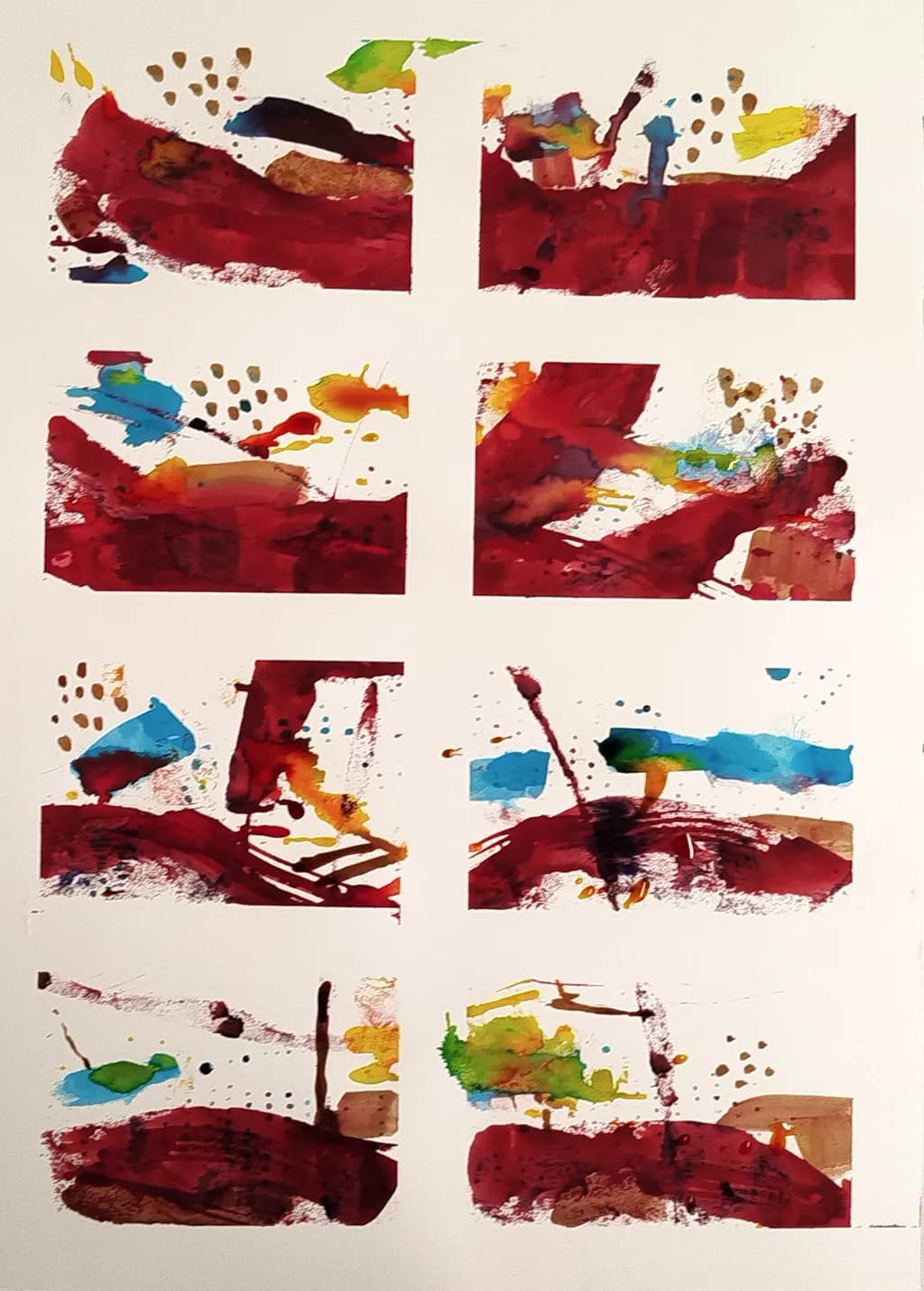 Vibrant Echoes: A Journey Through Color and Emotion in Abstract Art