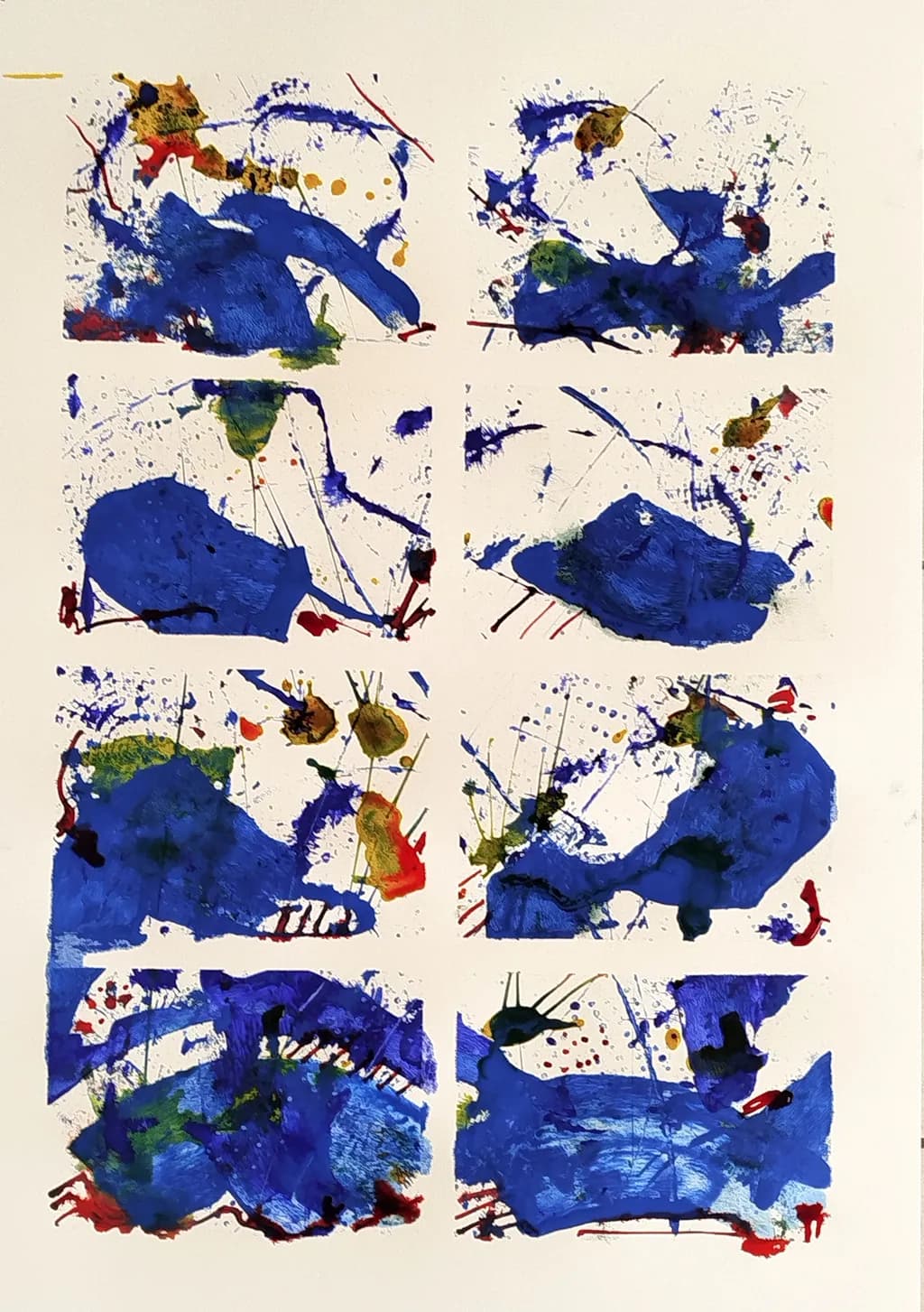 Vibrant Waves: An Abstract Journey Through Color and Emotion