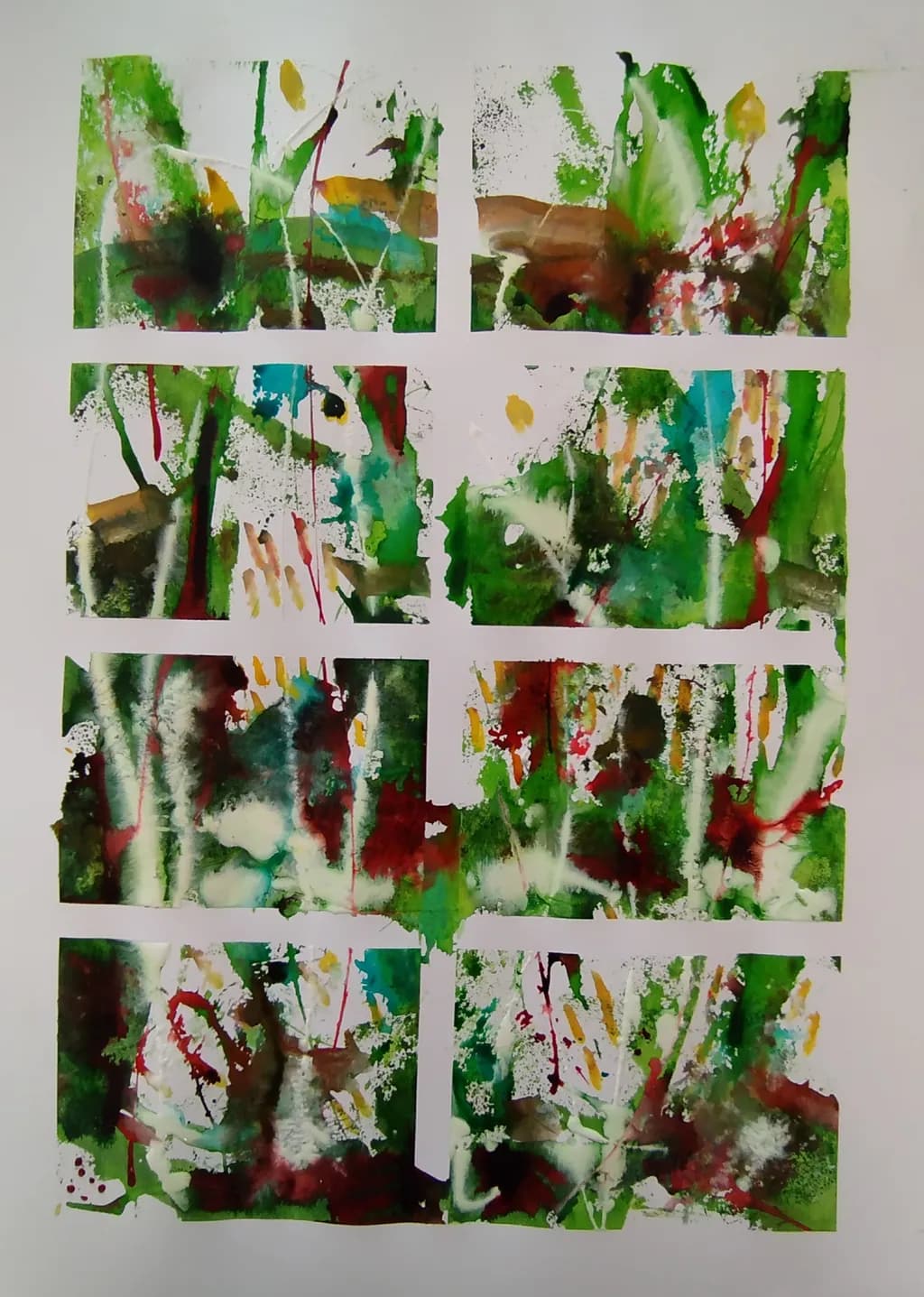 Whispers of Nature: A Vibrant Watercolor Journey Through Lush Landscapes