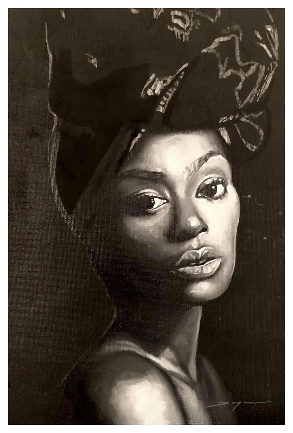 Whispers of Elegance: A Portrait of Strength and Grace