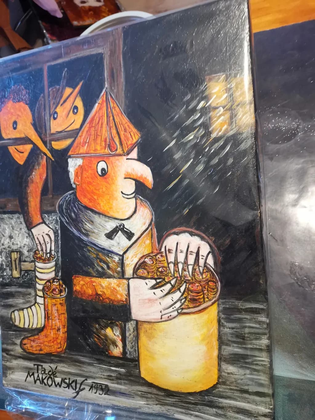 Whimsical Harvest: A Colorful Expression of Character and Imagination