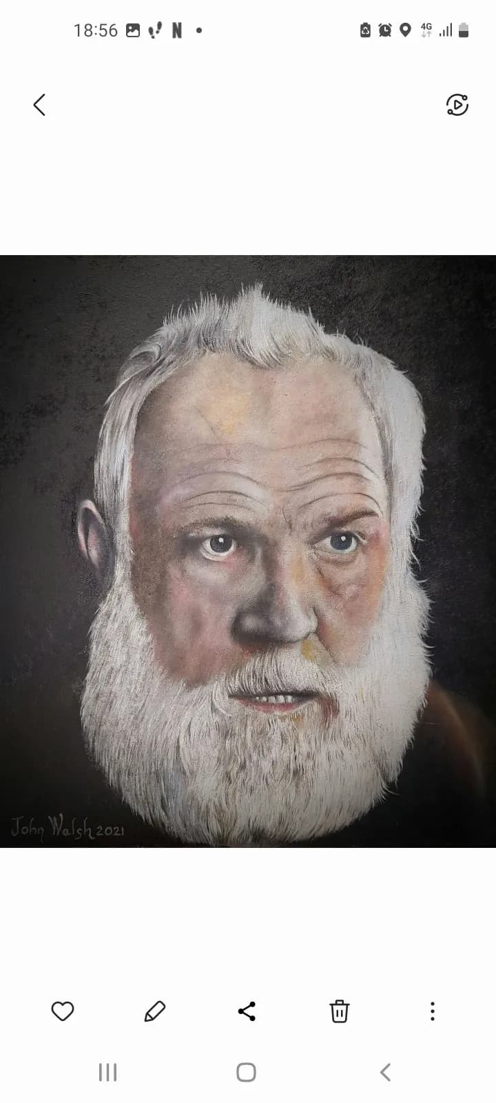 Whispers of Wisdom: A Portrait of Time and Experience