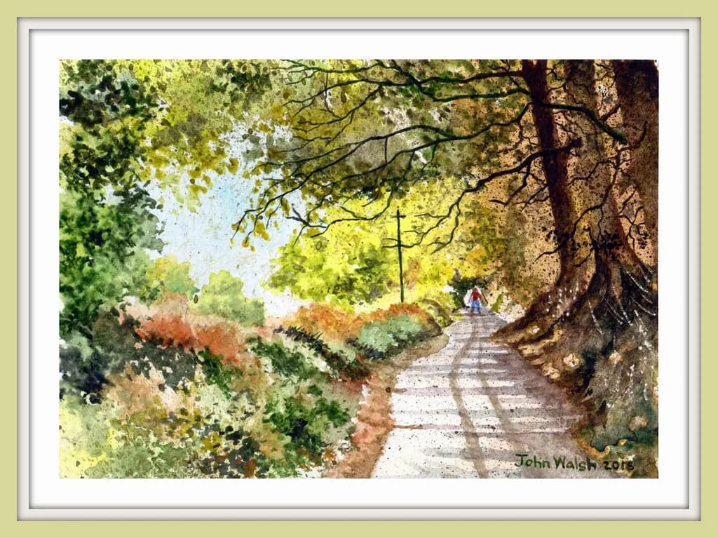 Whispers of Tranquility: A Serene Pathway Through Nature's Embrace