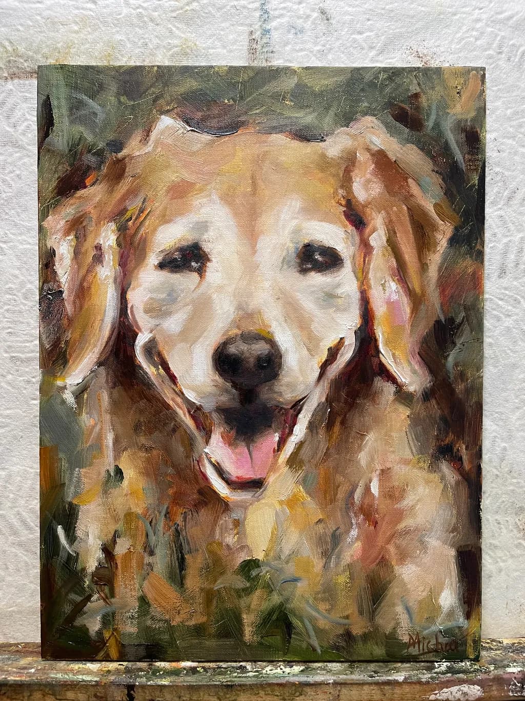 Joyful Dog Portrait