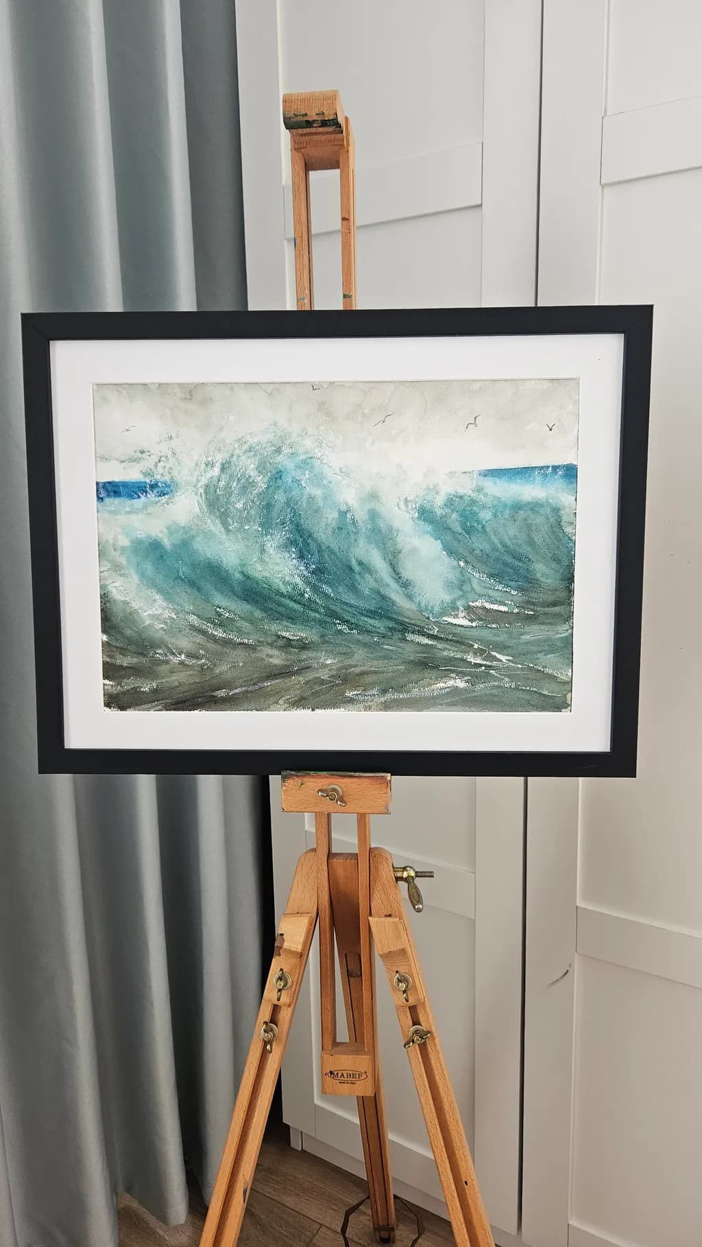 Ocean's Embrace: A Serene Dance of Waves and Light