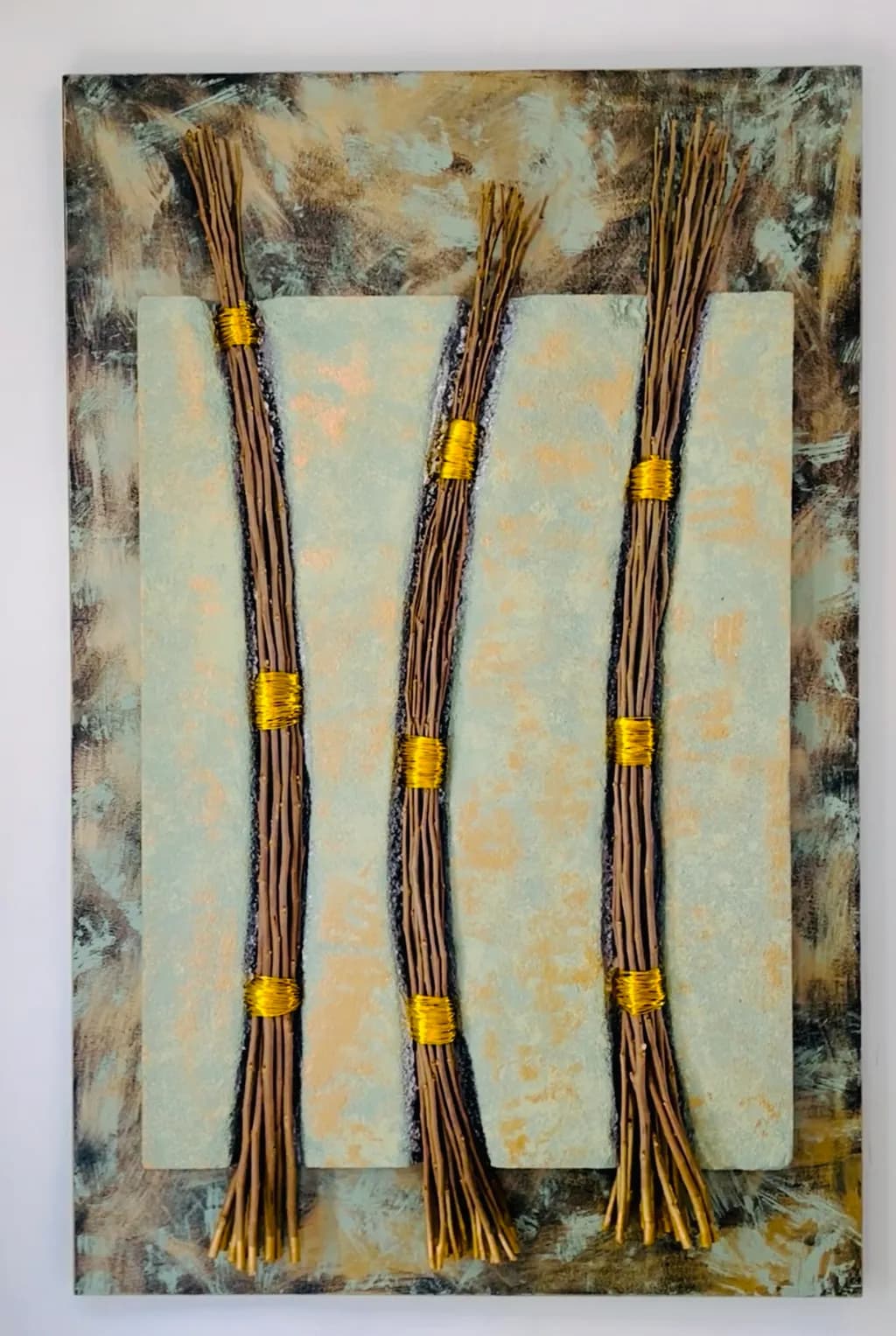 Bundled Twigs Composition