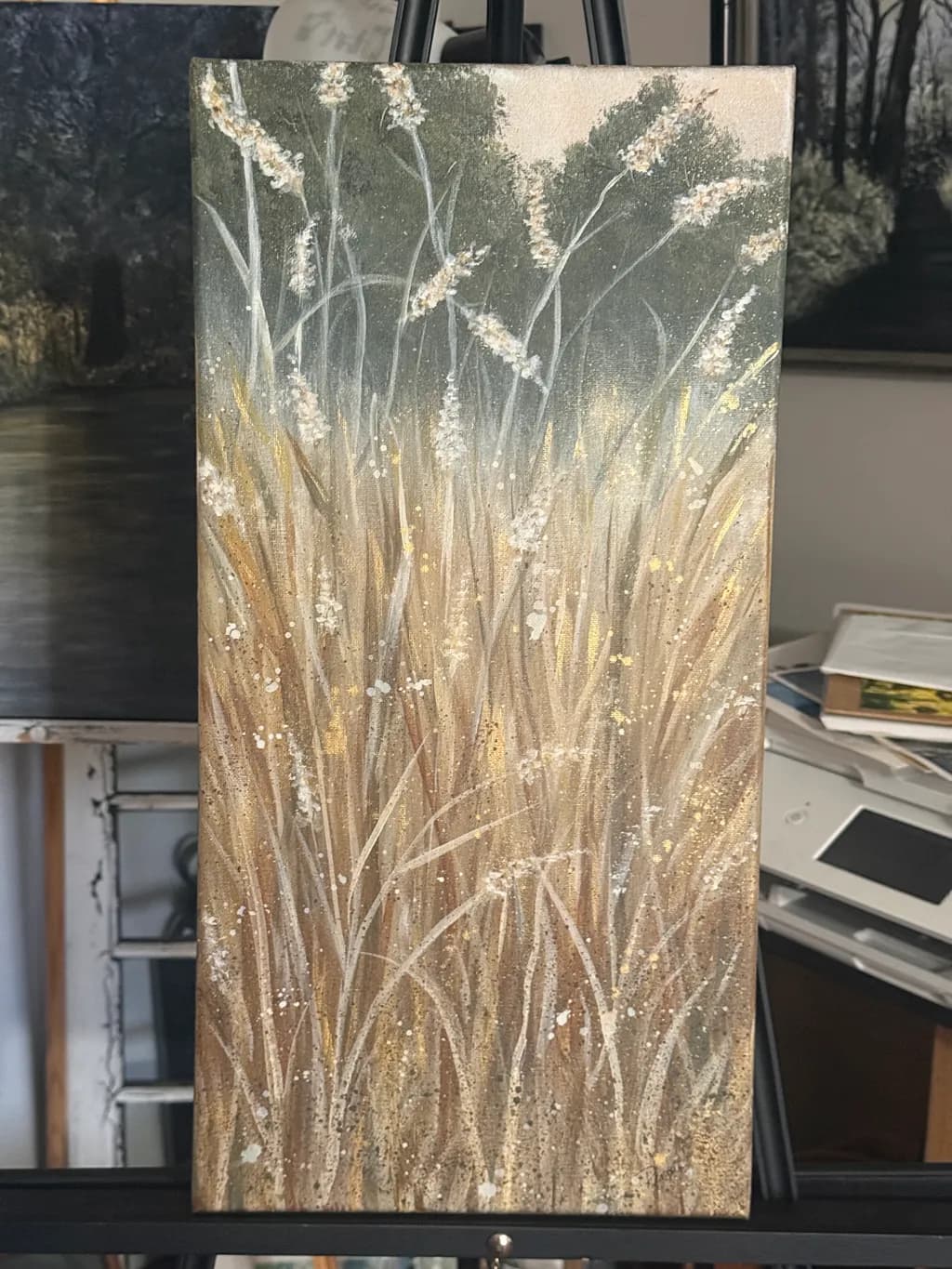 Golden Grass Field