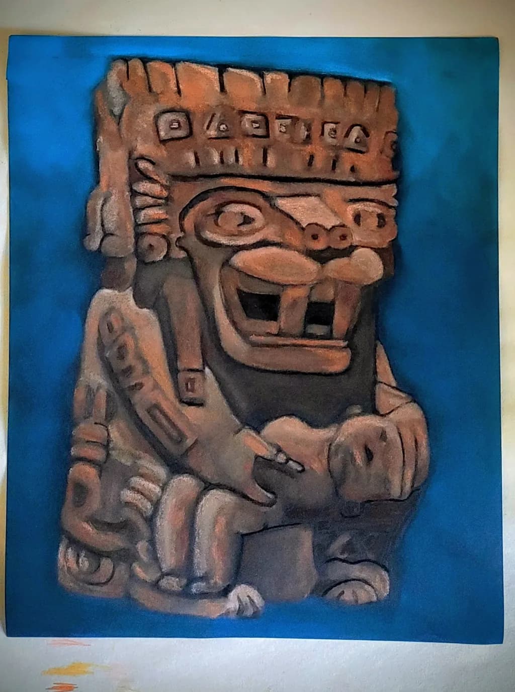 Ancient Guardian: A Mesmerizing Tribute to Cultural Heritage and Craftsmanship