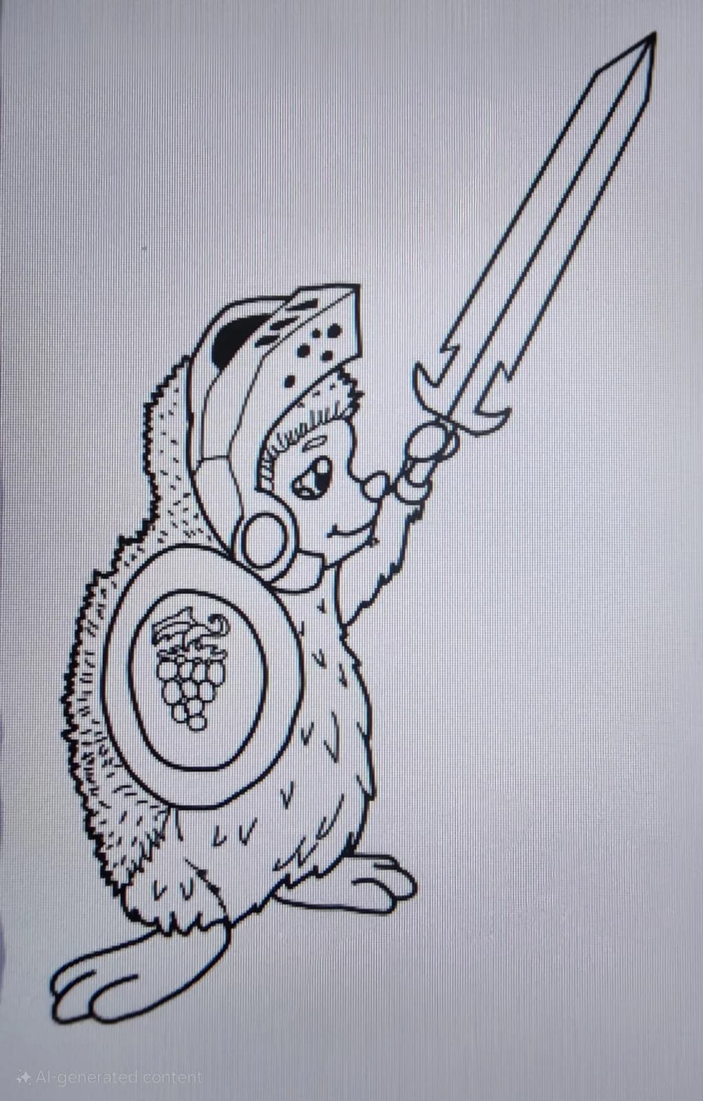 Whimsical Hedgehog Knight: A Playful Adventure in Armor and Valor