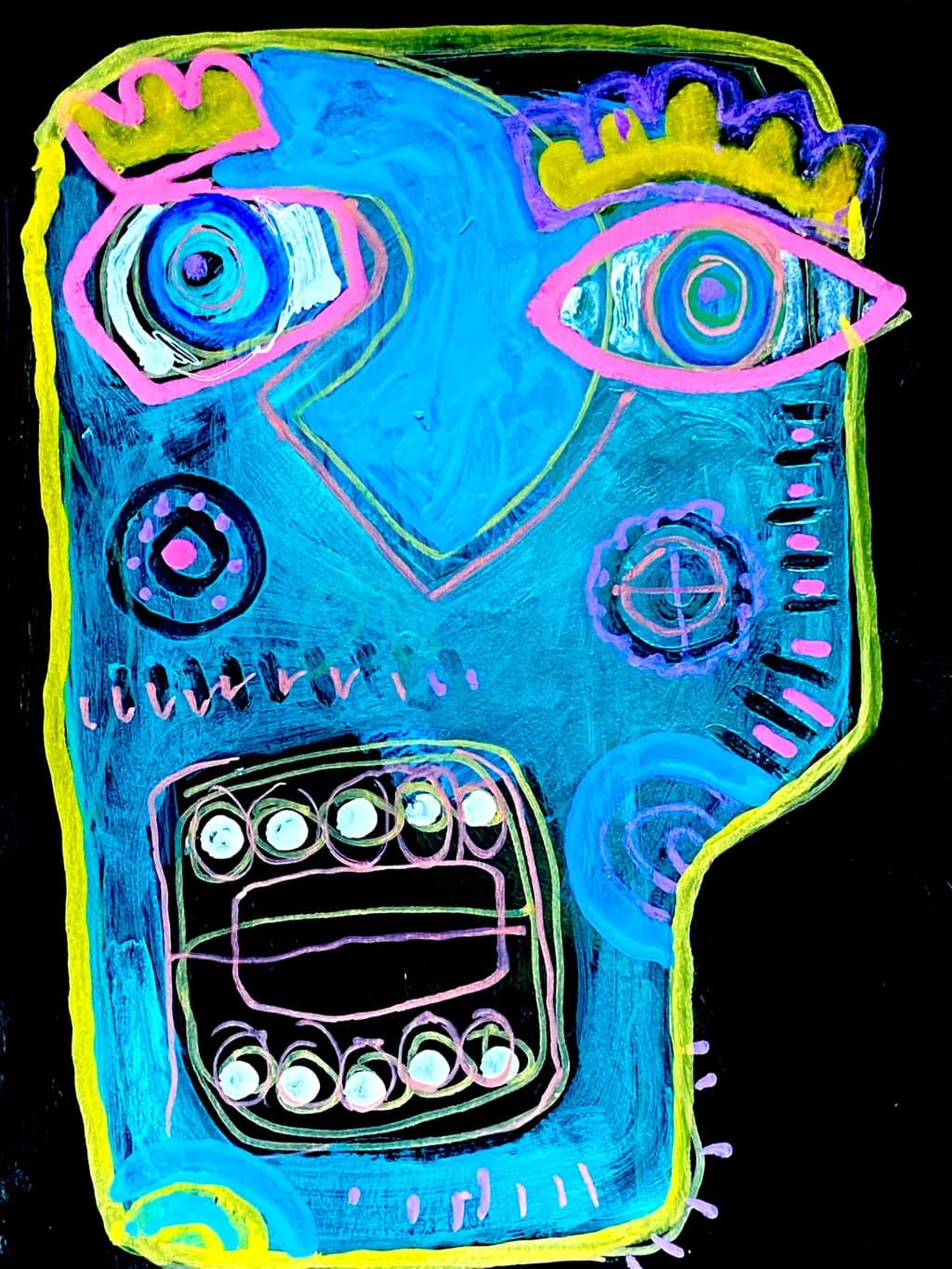 Vibrant Visions: A Bold Expression of Emotion and Color