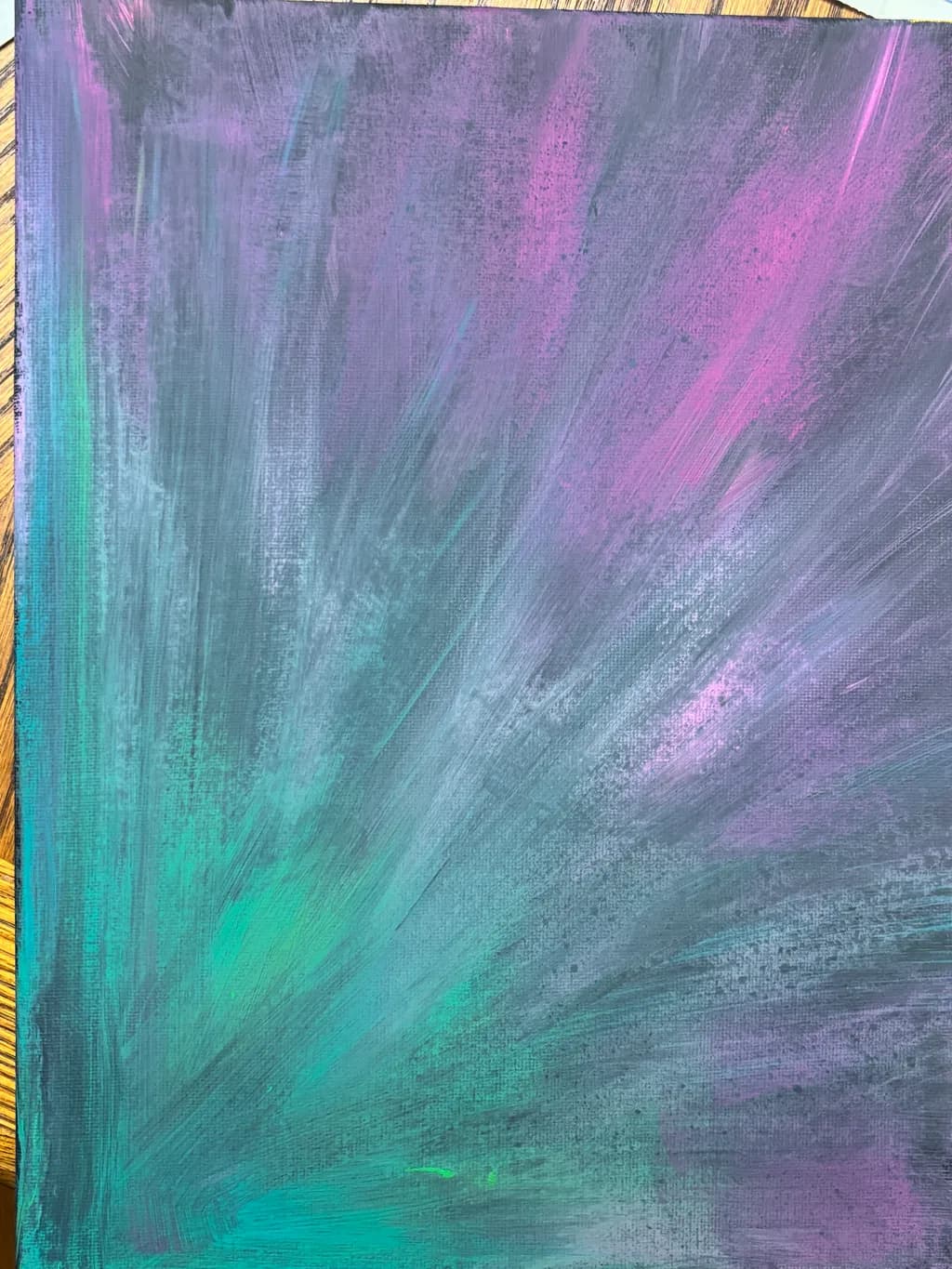 Vibrant Abstract Symphony: A Dance of Colors and Textures in Gradient Harmony