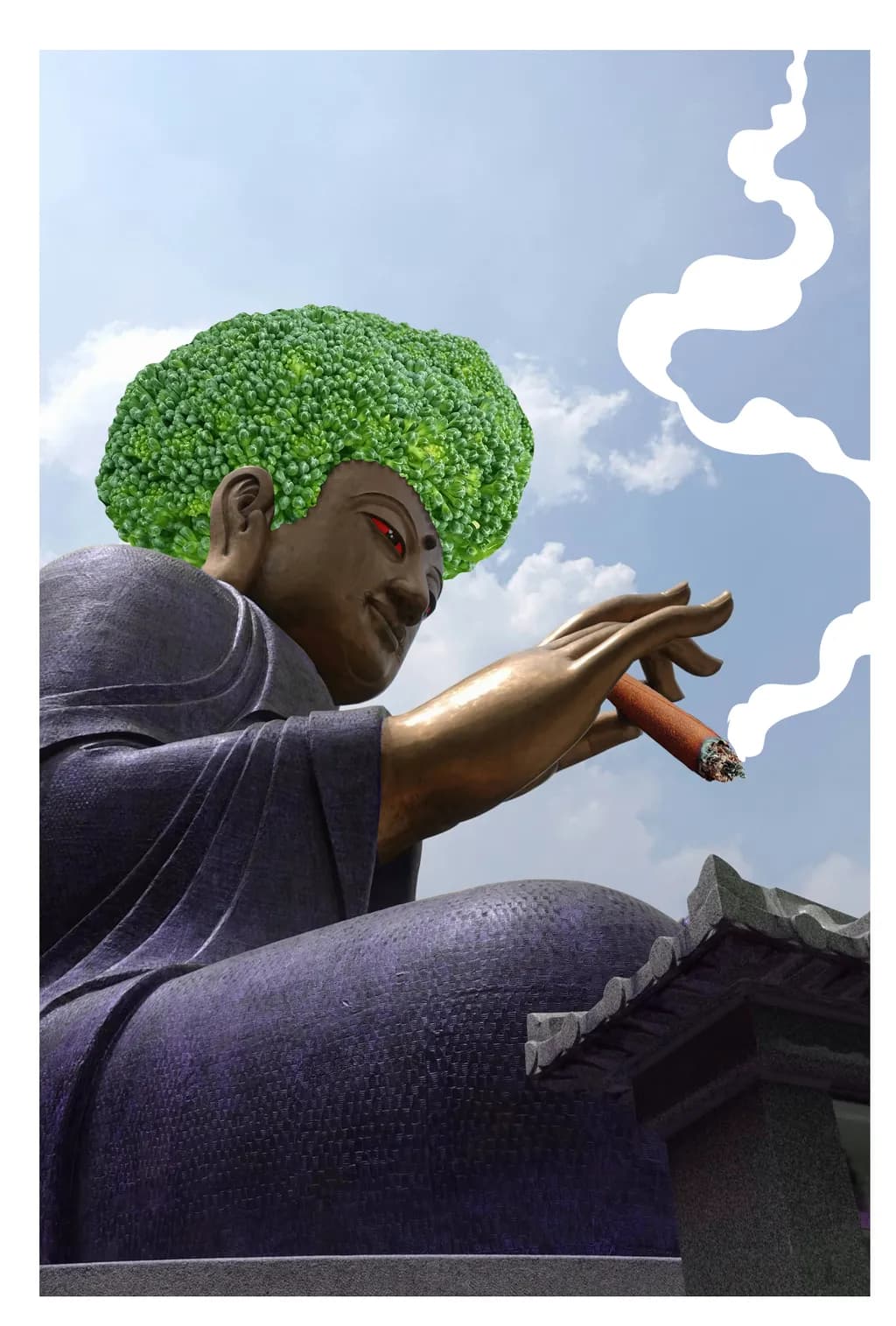 Broccoli Buddha Smoke
