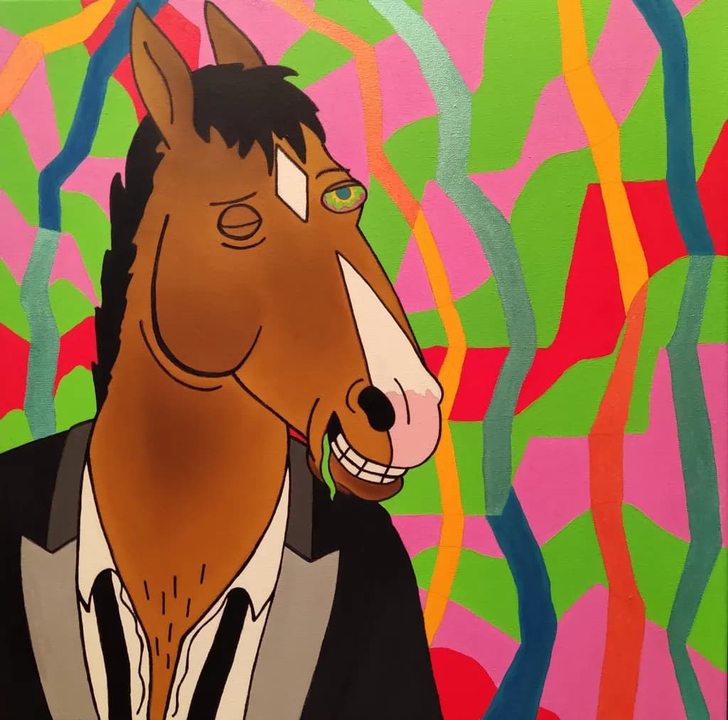 Horse in Suit