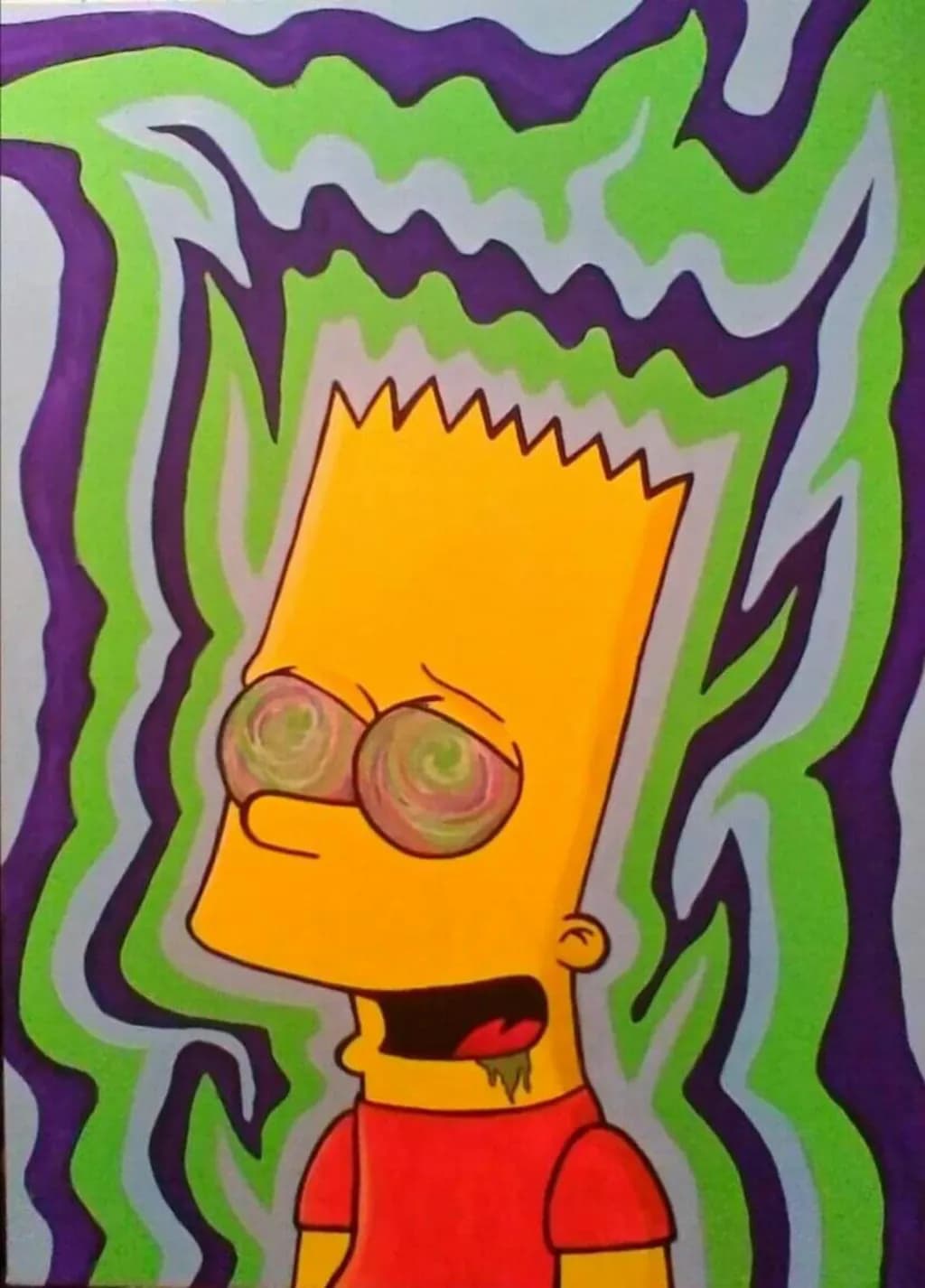 Psychedelic Bart