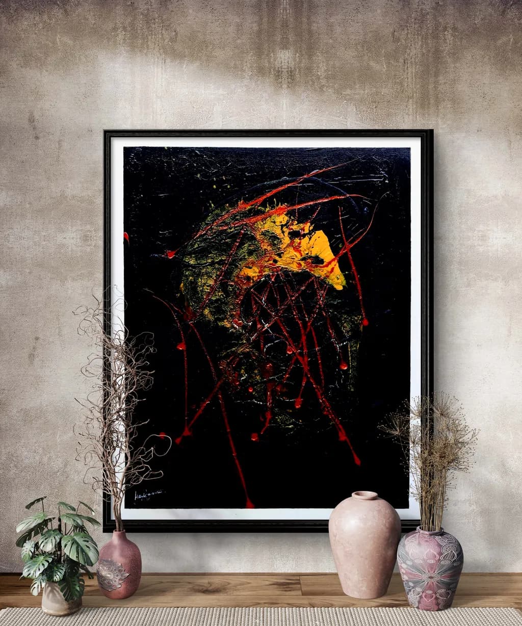 Fragmented Flame