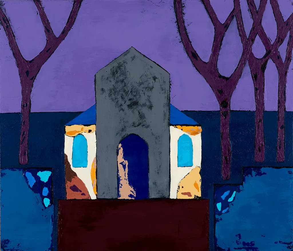Small House with Trees
