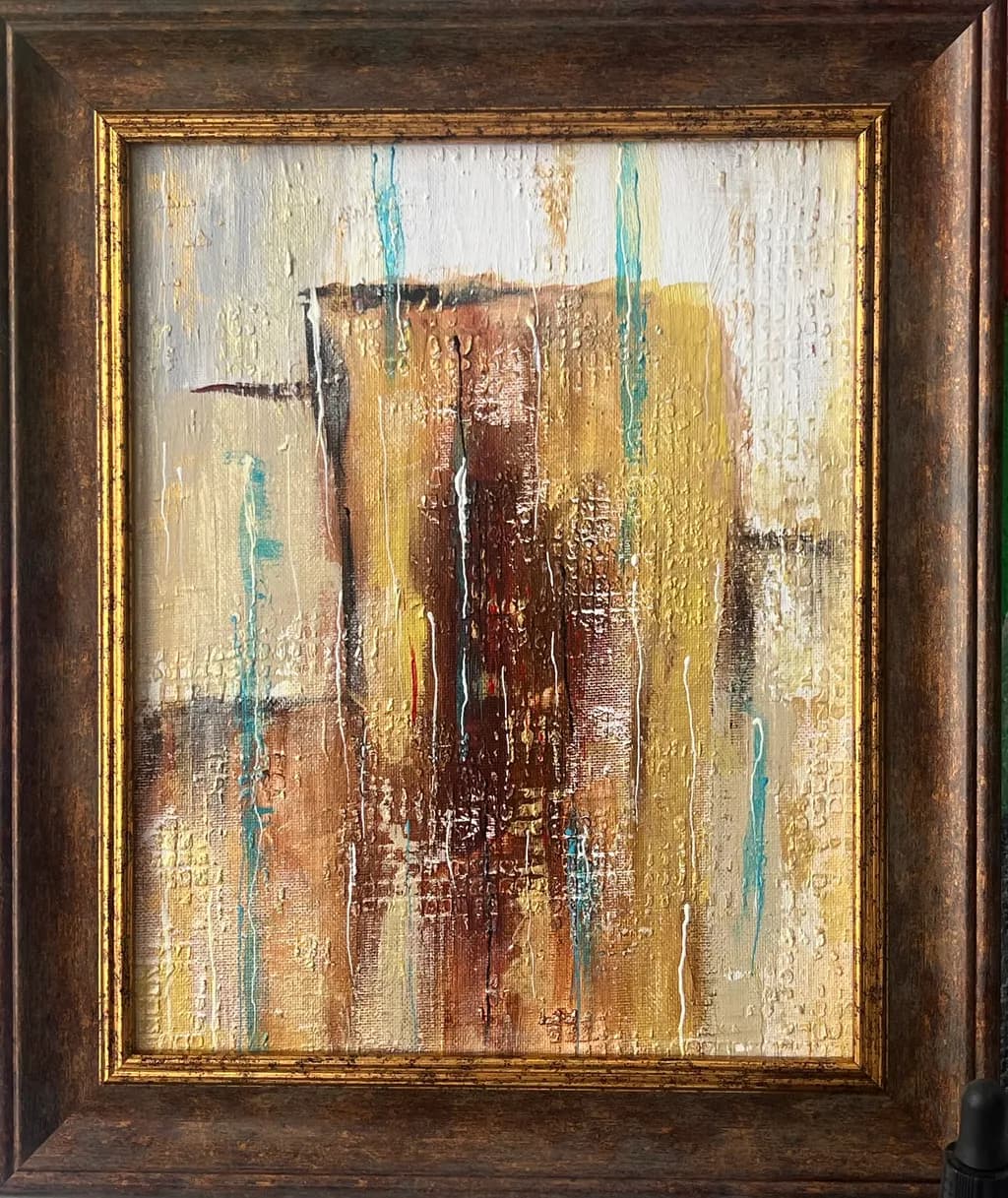 Whispers of Earth: An Abstract Journey Through Texture and Color