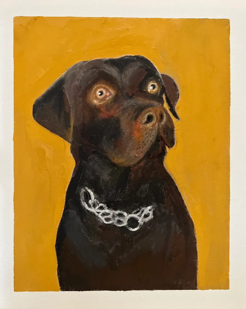 Majestic Gaze: A Portrait of Loyalty and Love