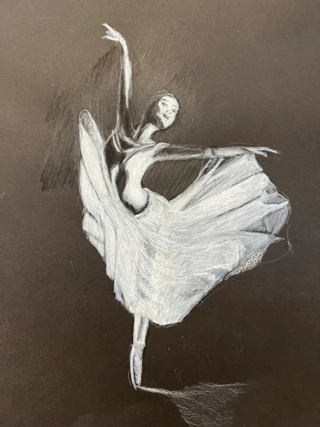 Ethereal Elegance: A Ballerina's Grace in Motion