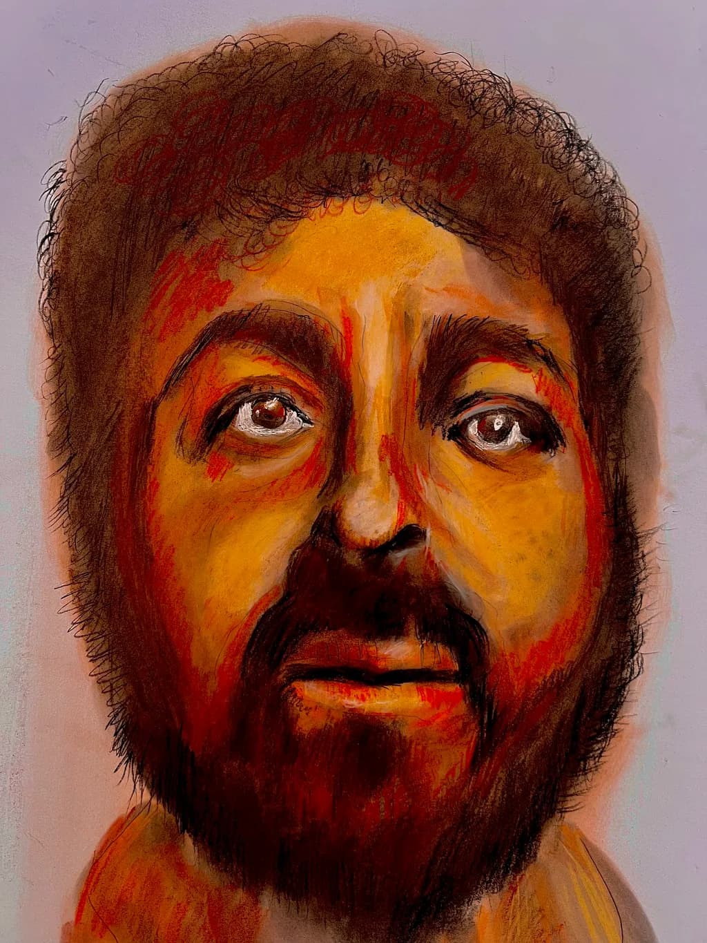 Vibrant Expressions: A Portrait of Humanity's Depth and Warmth