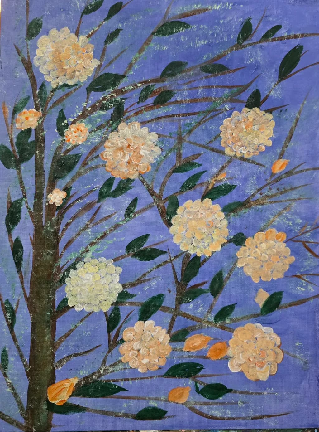 Cream Bloom Tree