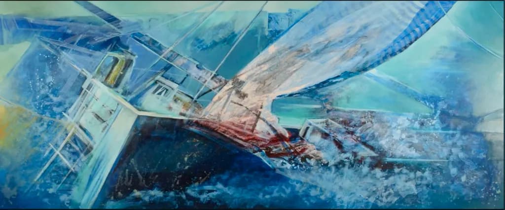 Turbulent Blue Waters