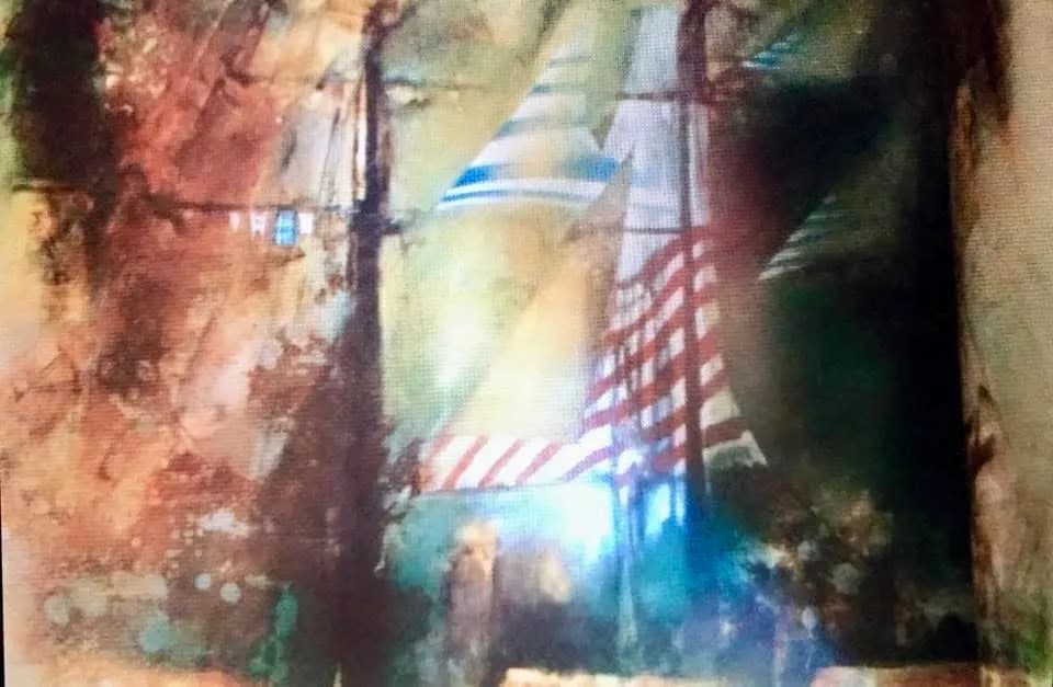 Whispers of Freedom: An Abstract Journey Through Color and Form