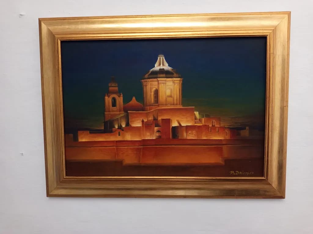 Golden Sunset Architecture