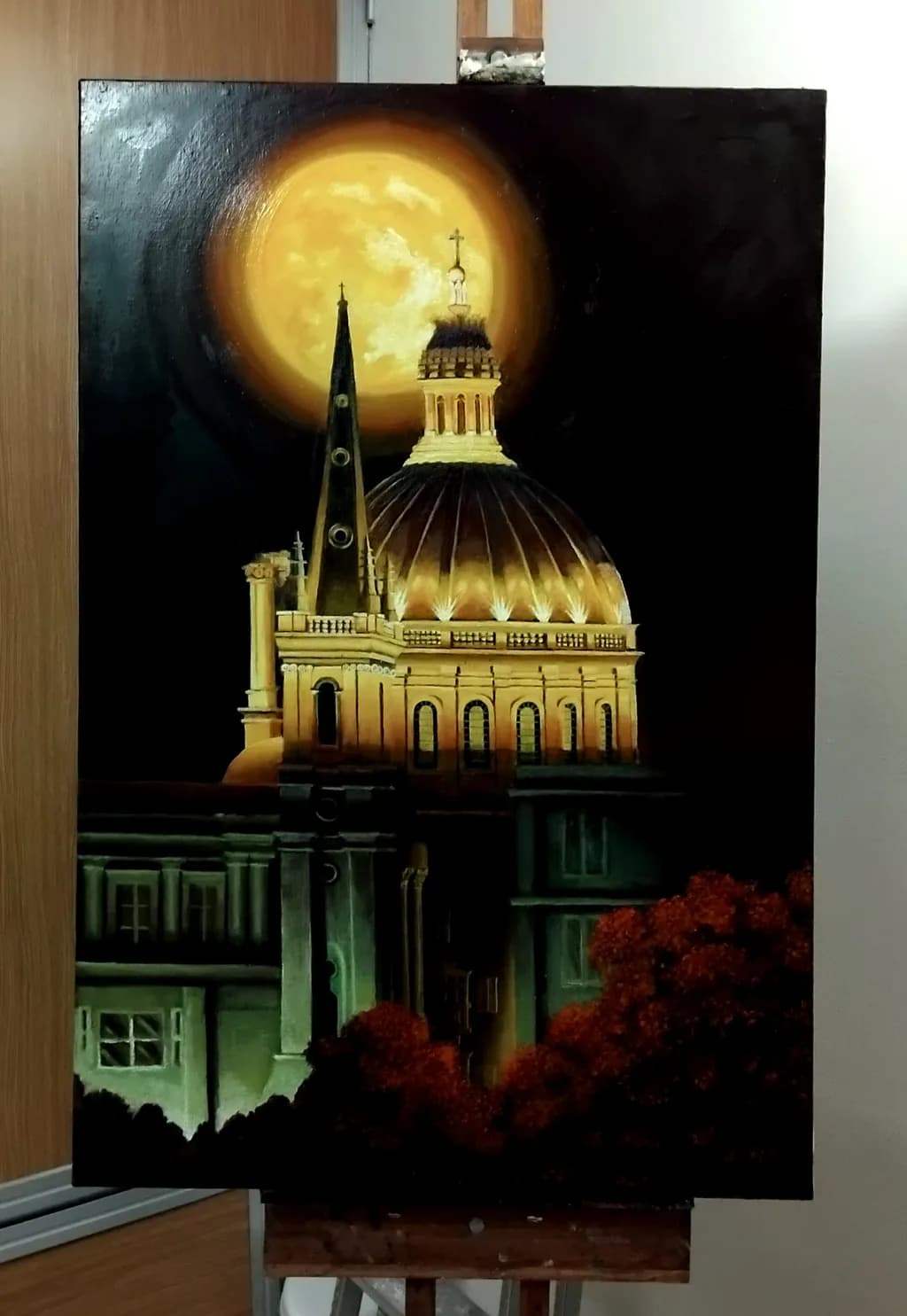 Moonlit Cathedral Dome
