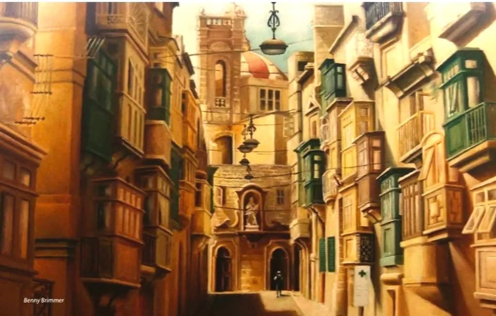 Sunlit Alleyway