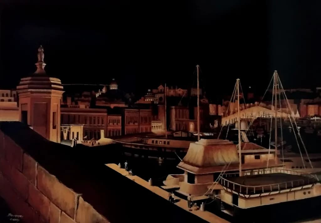 Harbor Nightfall