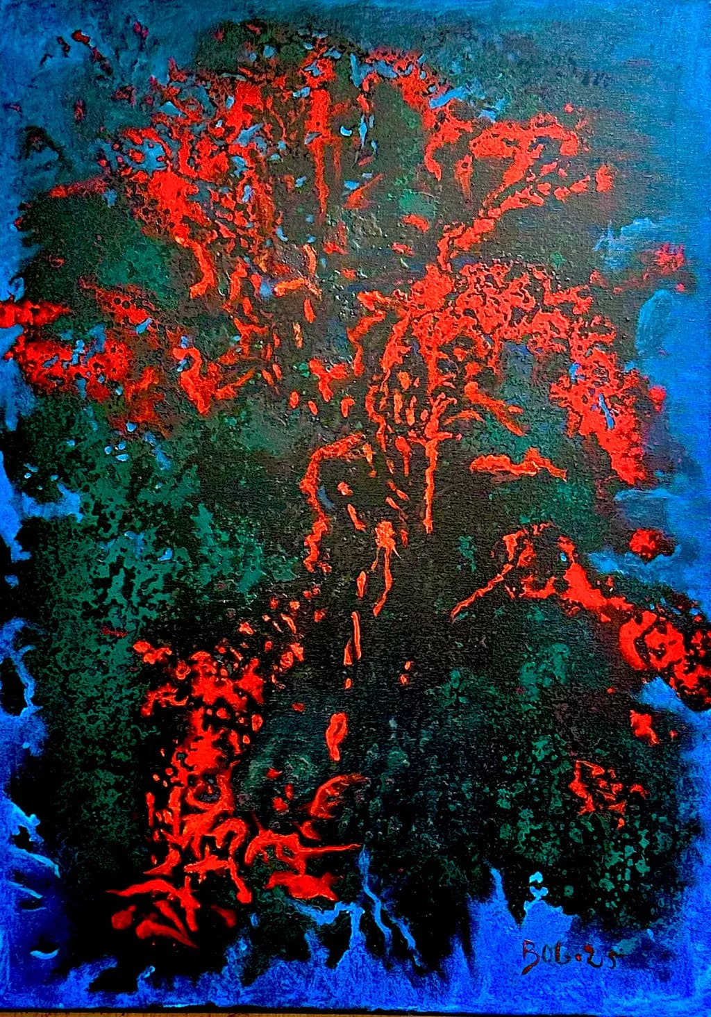 Crimson Cascade