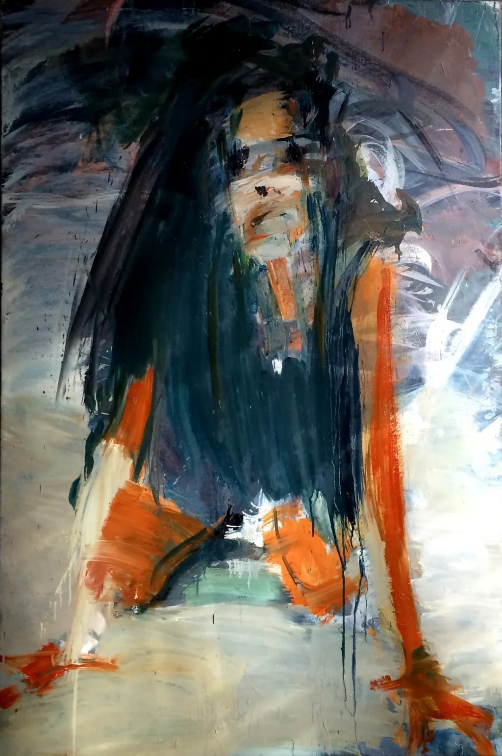 Whispers of Emotion: A Bold Exploration of Identity and Expression in Abstract Form