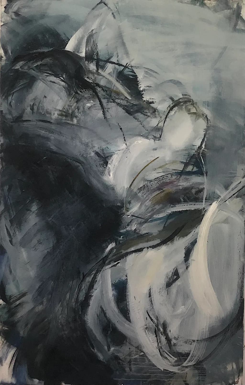 Whispers of the Abyss: An Abstract Journey Through Shadows and Light