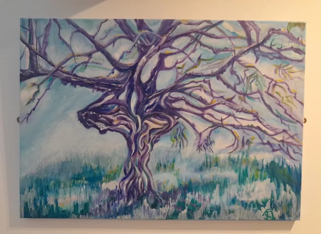 Whispers of the Ancient Tree: A Dance of Branches and Sky