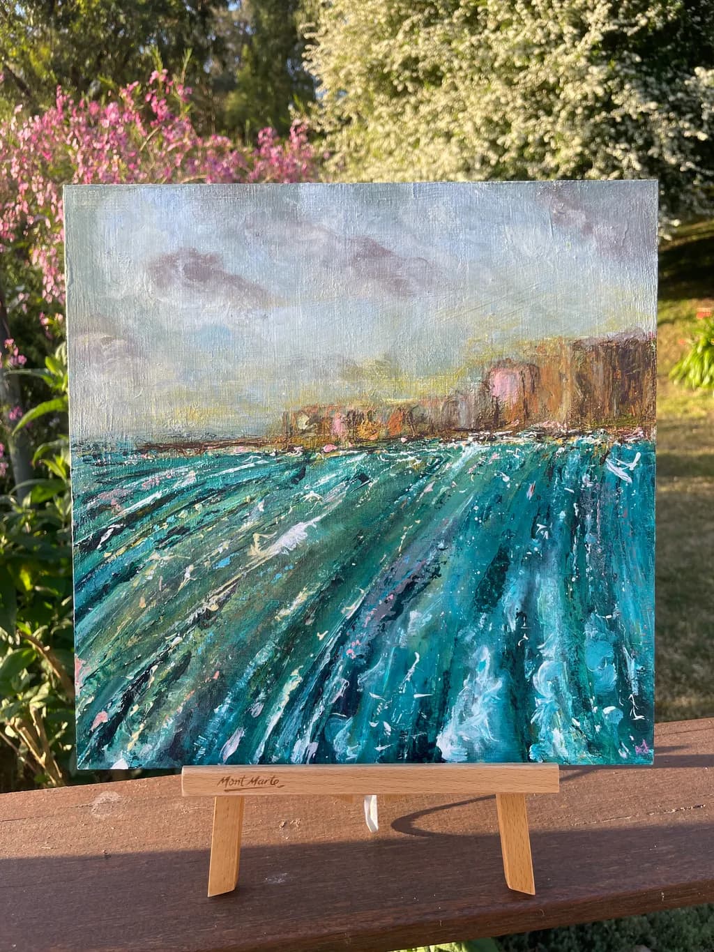 Whispers of the Ocean: A Turquoise Dreamscape in Motion