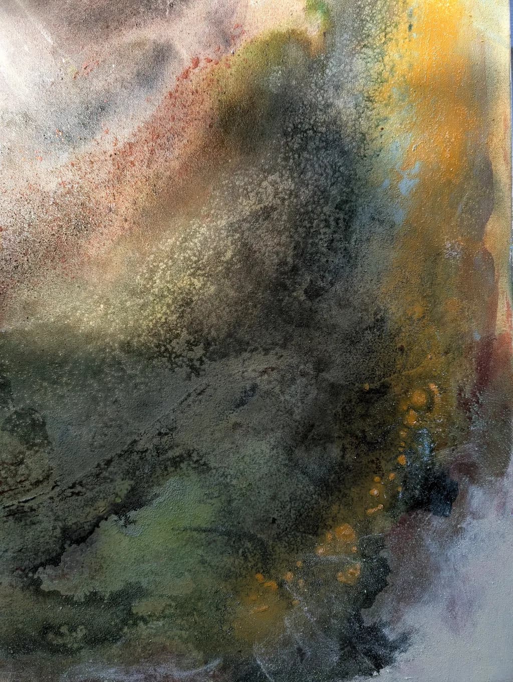 Whispers of Nature: An Abstract Journey Through Color and Texture