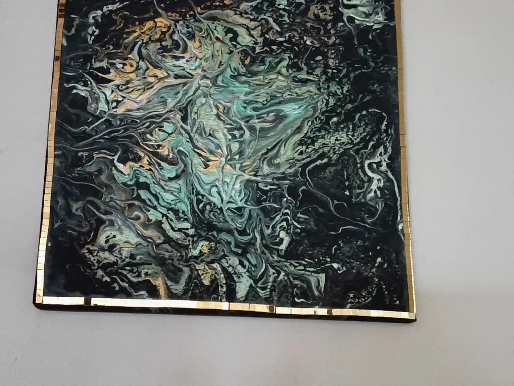 Ethereal Swirls: A Dance of Color and Light in Abstract Art