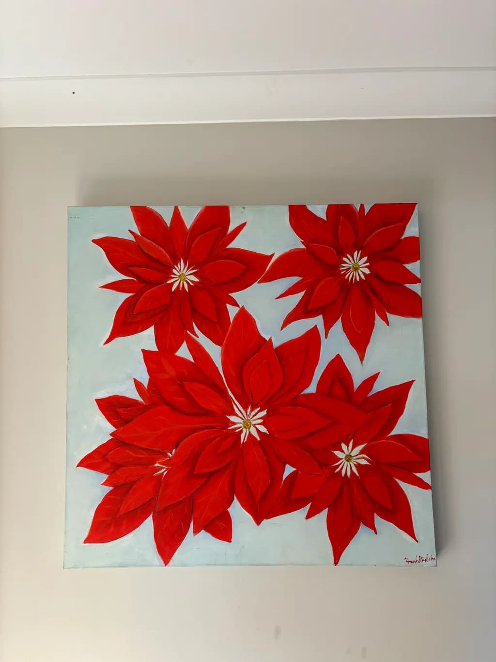 Vibrant Red Blossoms: A Celebration of Nature's Beauty in Bold Hues