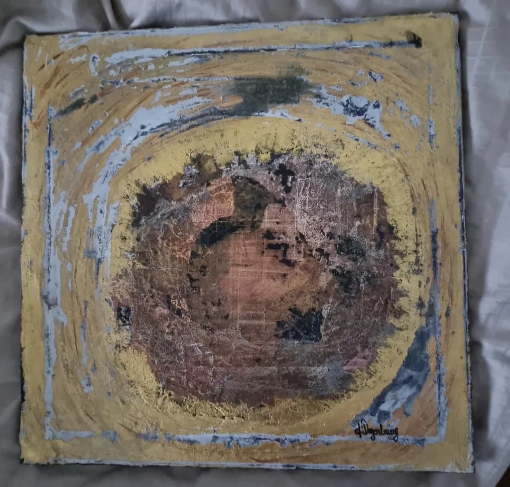 Whispers of Earth: A Layered Journey Through Abstract Textures