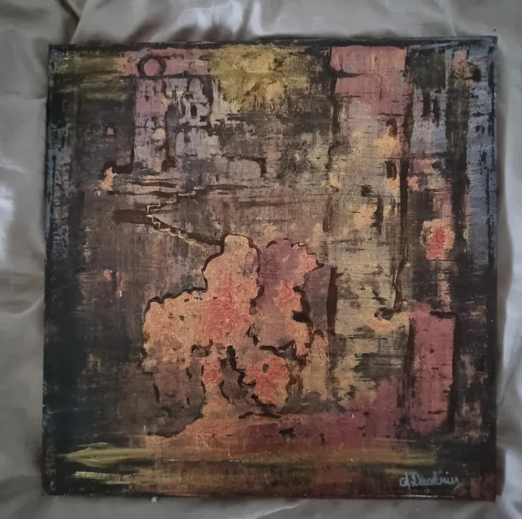 Whispers of Autumn: A Textured Journey Through Color and Form