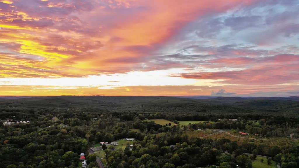 Hillside Sunset