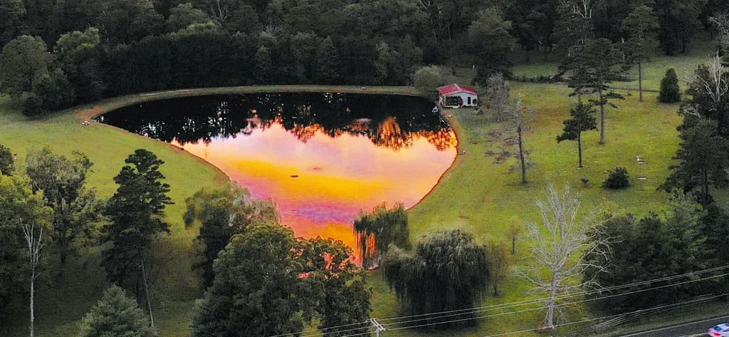 Sunset Reflections Pond