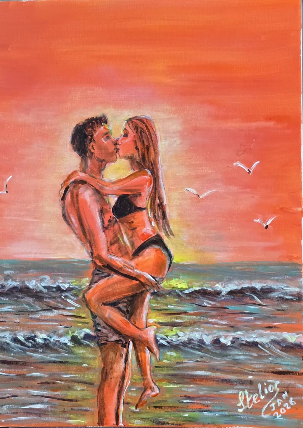 Sunset Embrace