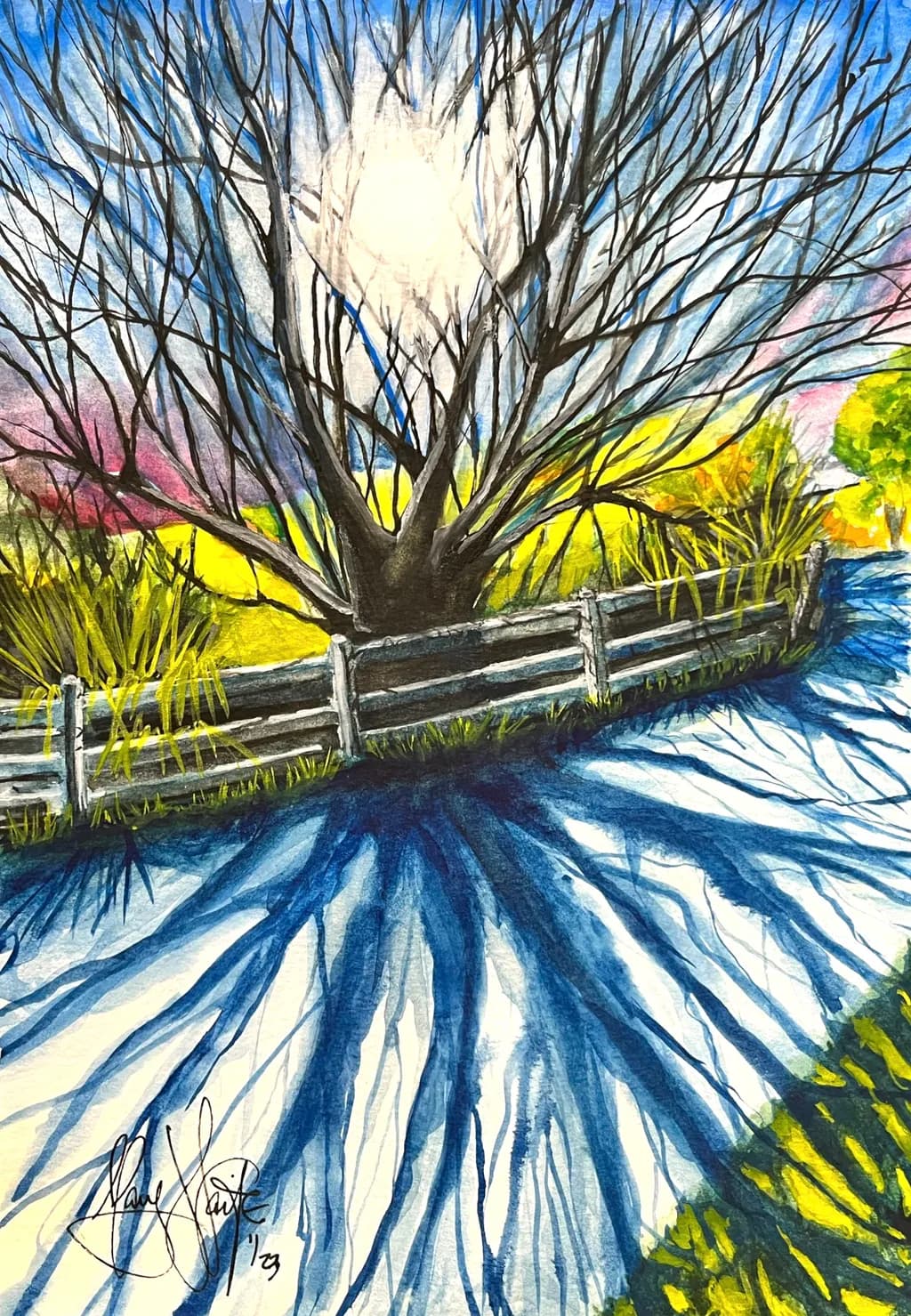 Bare Tree Serenity